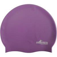 Swimtech Silicone Swim Cap (purple), Purple