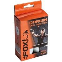 Fox Tt Darwin 1 Star Table Tennis Balls (pack Of 6)