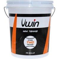 Uwin Stage 2 Orange Tennis Balls - Bucket Of 72 Balls