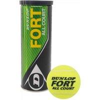Dunlop Fort All Court Tennis Balls (tube Of 3)