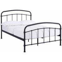 LPD Furniture Halston King Black Bed, Black