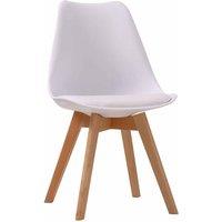 LPD Furniture Louvre Chair White (Pack of 2), White