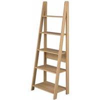 LPD Furniture Tiva Ladder Bookcase Oak