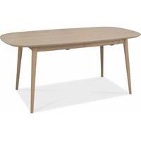 Bentley Designs Tuska Scandi Oak 6-8 Dining Table, Brown