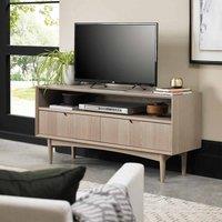 Tuska Scandi Oak Entertainment Unit, Brown