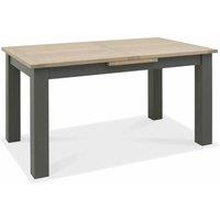 Bentley Designs Cookham Dark Grey & Scandi Oak 4-6 Seater Dining Table, Brown