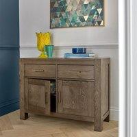 Bentley Designs Cannes Dark Oak Narrow Sideboard, Brown