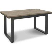 Bentley Designs Violi Weathered Oak 4-6 Seater Dining Table, Brown