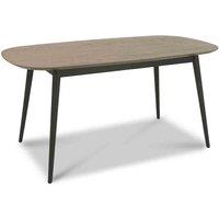 Bentley Designs Rhoka Weathered Oak 6-8 Seater Dining Table, Brown