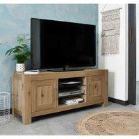 Cannes Light Oak Entertainment Unit, Brown