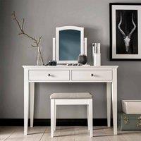 Rigby White Dressing Table, White