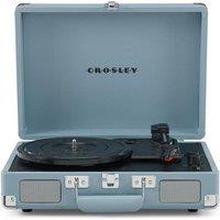 Crosley Cruiser Plustourmaline Turntable With Bluetooth Out, Blue