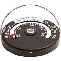 Prem-I-Air Magnetic Stove/Fireplace Thermometer, Black