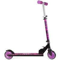 Bopster 2 Wheeled Folding Scooter - Purple Zebra Stripes, Multi