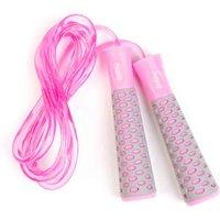 Just Be Fitness Skipping Rope Jr-89 - Pink & Grey, Multi