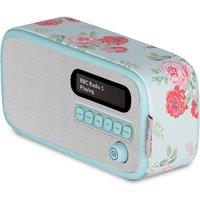 VQ Dexter DAB/DAB+ Digital & FM Radio - Cath Kidston Antique Rose, Pink