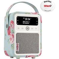VQ Monty DAB/DAB+ Digital Radio & Bluetooth Speaker - Cath Kidston Antique Rose, Multi