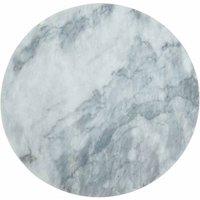 Interiors by PH Interiors by Premier Ziarat Sunny Round Chopping Board, Non-Slip, Easy to Clean, White