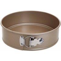 Interiors by PH Maison Large Cake Pan - Satin Champagne Carbon Steel, Gold