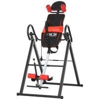 HOMCOM Gravity Adjustable Inversion Table Safety Treatment Pain Relief