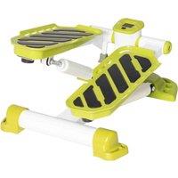HOMCOM Portable Mini Stepper Exercise Legs Arms Thigh Toner Machine For Home, White
