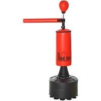 HOMCOM Boxing Punch Bag Stand With Rotating Flexible Arm Speed Ball Waterable Base
