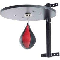 HOMCOM Speed Bag Platform Speedball Frame Set, Black