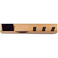 IloveHandles KEEPTRACK Modular Coat Rack & Shelving System - Natural, Brown