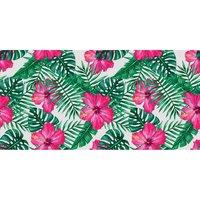 Monstera Vinyl Floor Mat 67X145Cm By Artsy Doormats, Multi