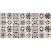 Skiathos Vinyl Floor Mat 72X100Cm By Artsy Doormats, Multi