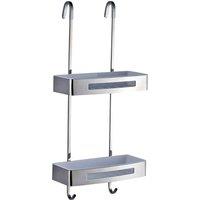 Showerdrape Bagno Shower Caddy, Silver