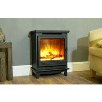 Suncrest 2kW Morpeth Electric Stove - Black, Black