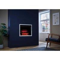 Suncrest 2kW Sonar Hole In The Wall Electric Fire - Black, Black
