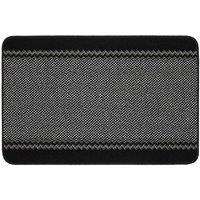 Washamat Kilkis Mat Black 150 X 100Cm, Black