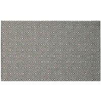 Washamat Prague Mat Lead/Sugar 90 X 57Cm, Grey