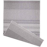 Duo Weave Indoor/Outdoor Rug Fine Weave Grey 170 X 120Cm, Grey