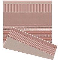 Duo Weave Indoor/Outdoor Rug Fine Weave Rust 170 X 120Cm, Brown