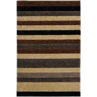 Washarug Linea Rug Chocolate/Caramel 100 X 66Cm, Brown