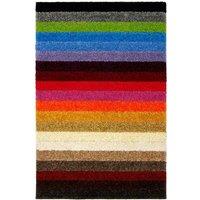 Washarug Linea Rug Rainbow 100 X 66Cm, Multi