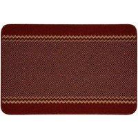 Washamat Kilkis Mat Red 80 X 50Cm, Red