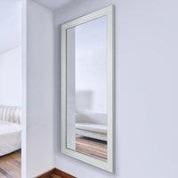 MirrorOutlet Langton White Shabby Chic Dress Mirror 160 X 73 Cm, Cream
