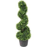 Gardenwize N Solar Twist Topiary In Pot, Green