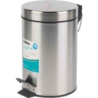 Beldray 3 Litre Soft-close Pedal Bin, White