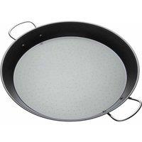 Kitchencraft World Of Flavours Mediterranean 38.5Cm Paella Pan, Black