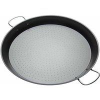 Kitchencraft World Of Flavours Mediterranean 46Cm Paella Pan, Black