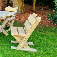 Churnet Valley Garden Furniture Churnet Valley Ashcombe Chair, Brown