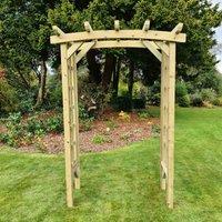 Churnet Valley Garden Furniture Churnet Valley Ivy Arch 3Ft, Brown