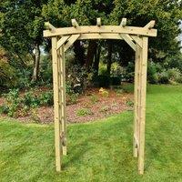 Churnet Valley Garden Furniture Churnet Valley Ivy Arch 4Ft, Brown