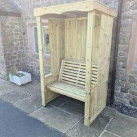 Churnet Valley Garden Furniture Churnet Valley Four Seasons 2 Seat Arbo