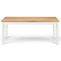 Julian Bowen Coxmoor Coffee Table White & Oak, White